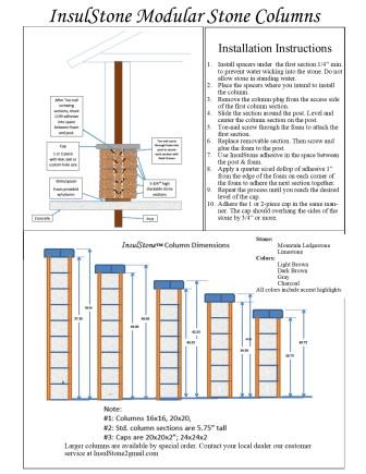Column Brochure 2016 Back Page Column Brochure 2016 Back Page