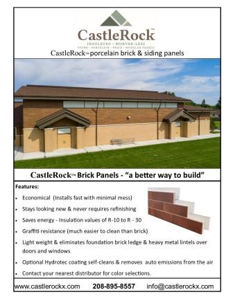 Brick Brochure Back Page Brick Brochure Back Page