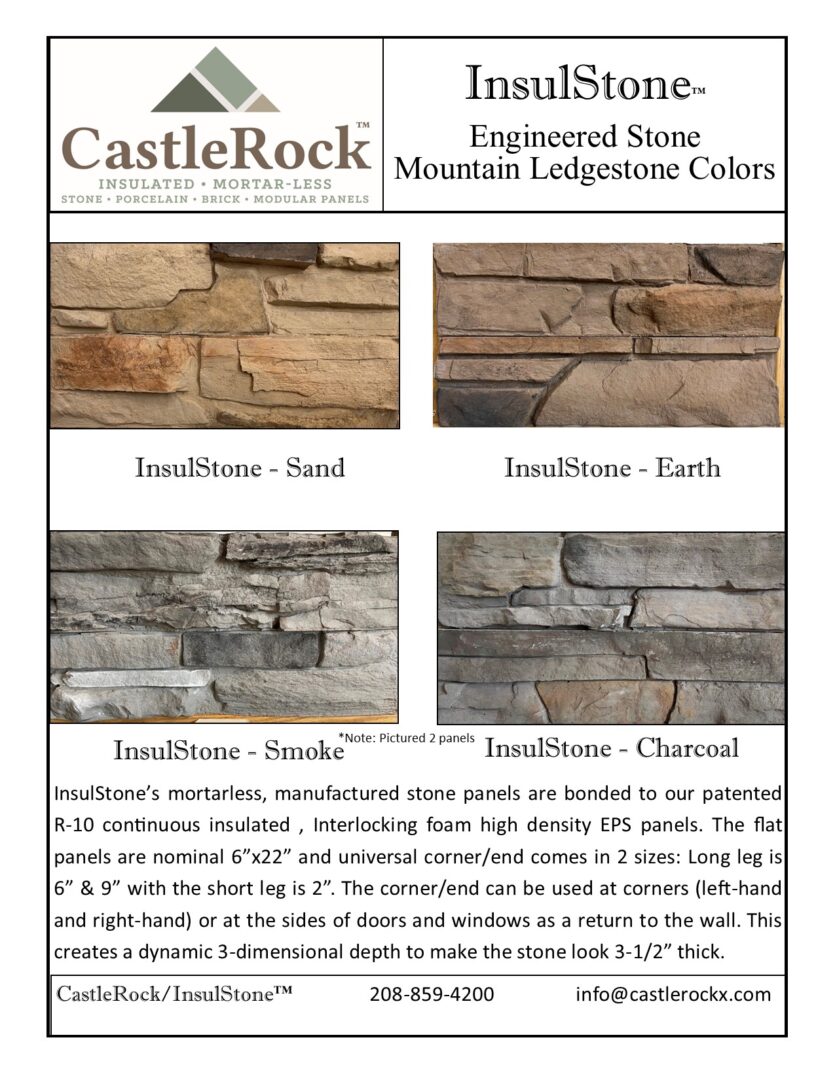 Mountain Ledgestone Color Mountain Ledgestone Color