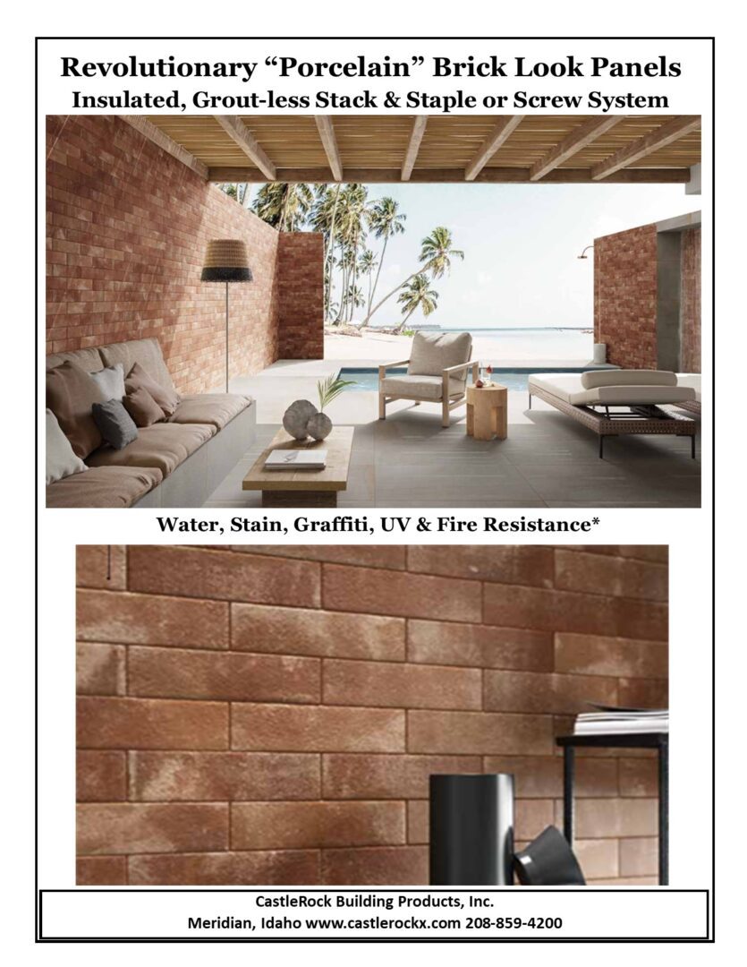 Porcelain Brick Brochure London Soho